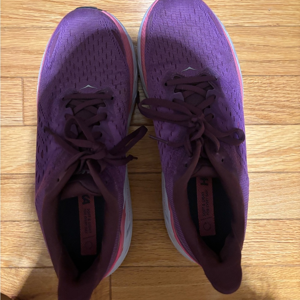 Hoka Women's Purple and Pink Athletic Shoes